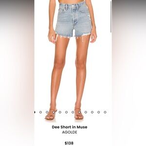 Agolde Dee Shorts